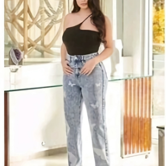 SHEIN Denim - Light blue jeans Shein size 8-10